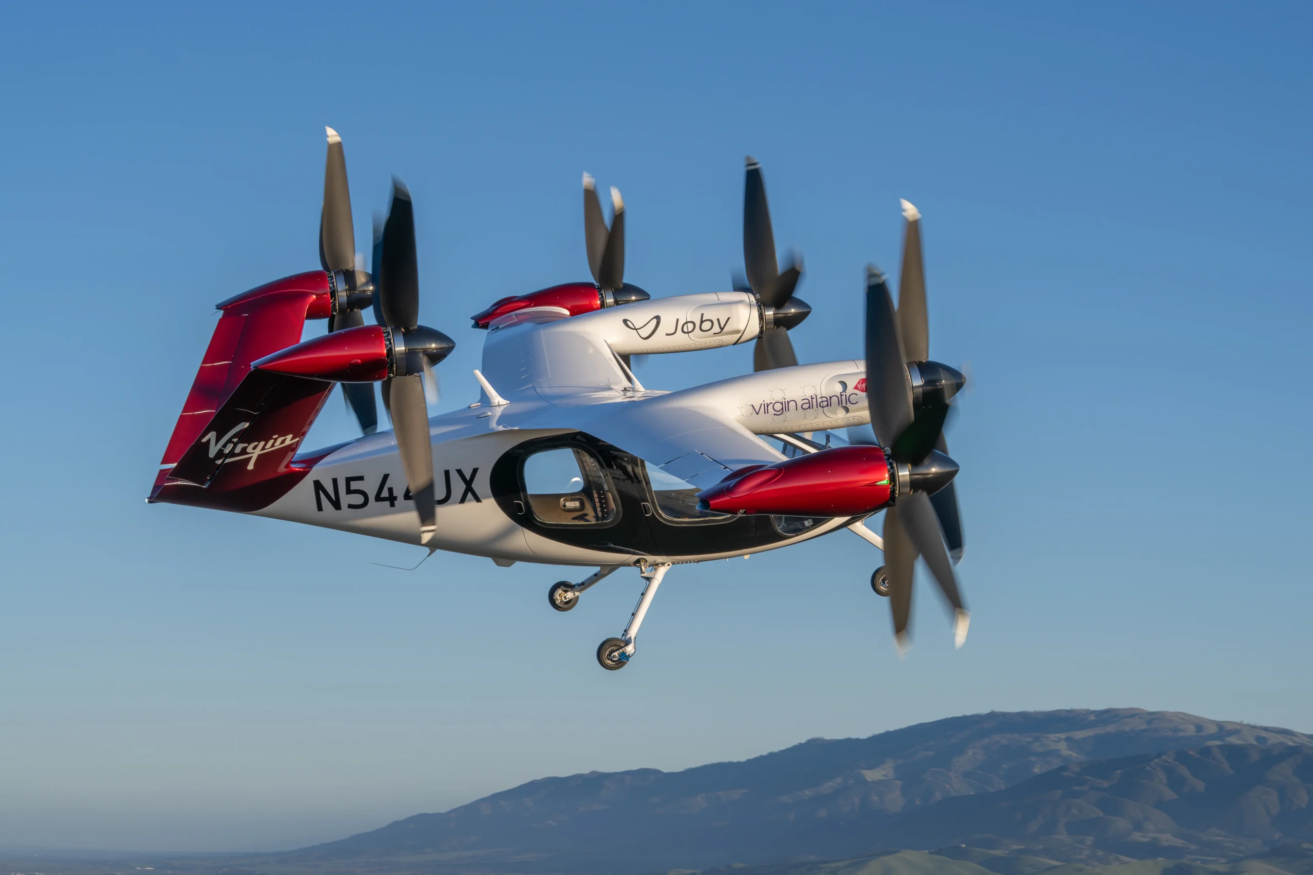 Virgin Atlantic uzavřela partnerství s Joby Aviation pro spuštění služby leteckých taxi ve Velké Británii